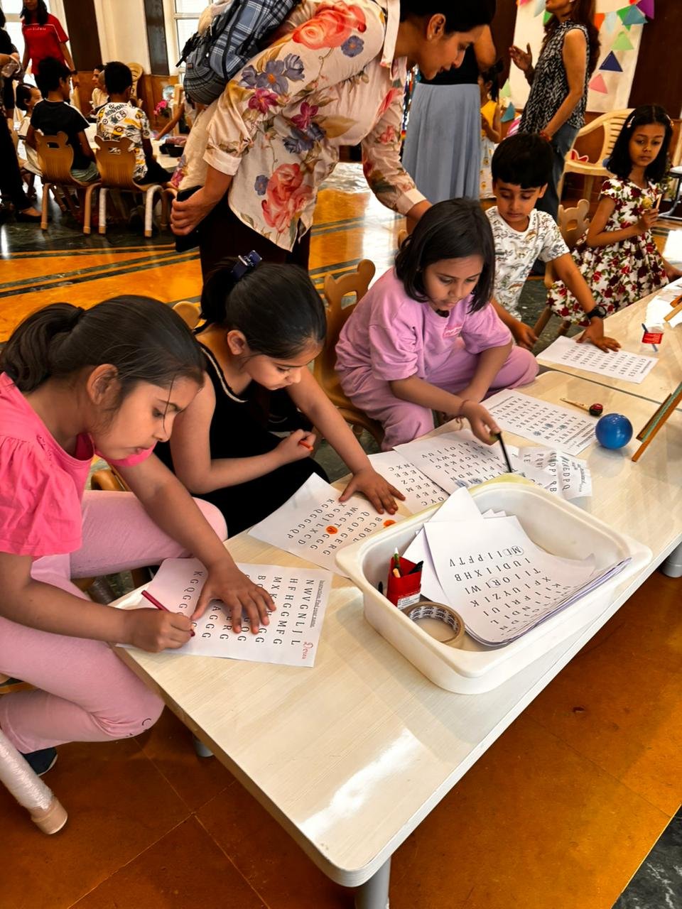Special school assembly celebrating national festival