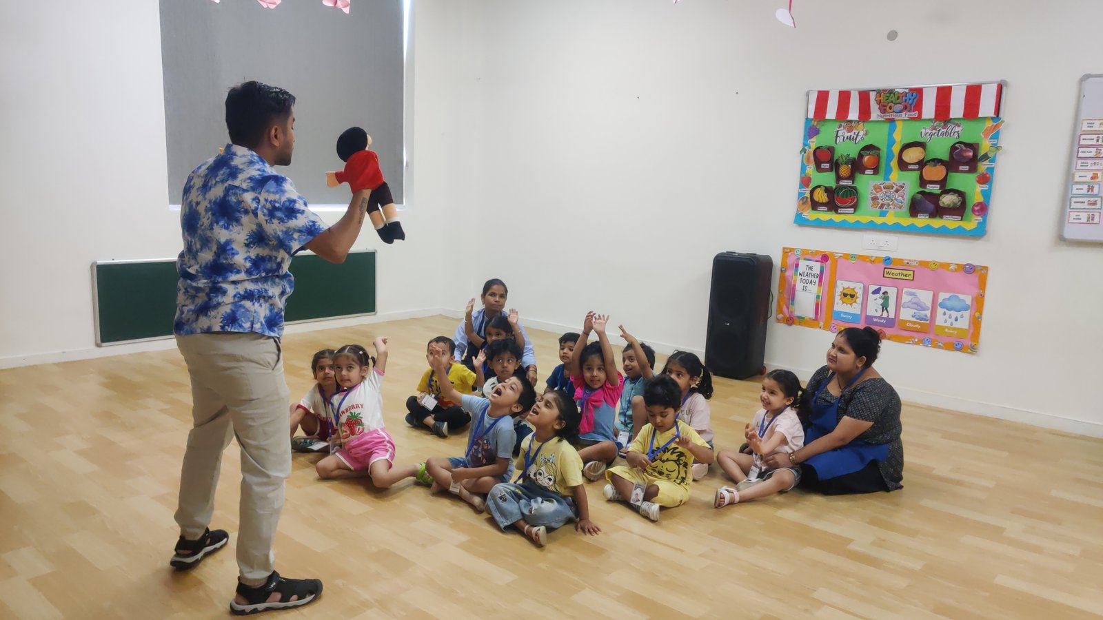 Fun and interactive summer camp session for students at Kualakubs World School
