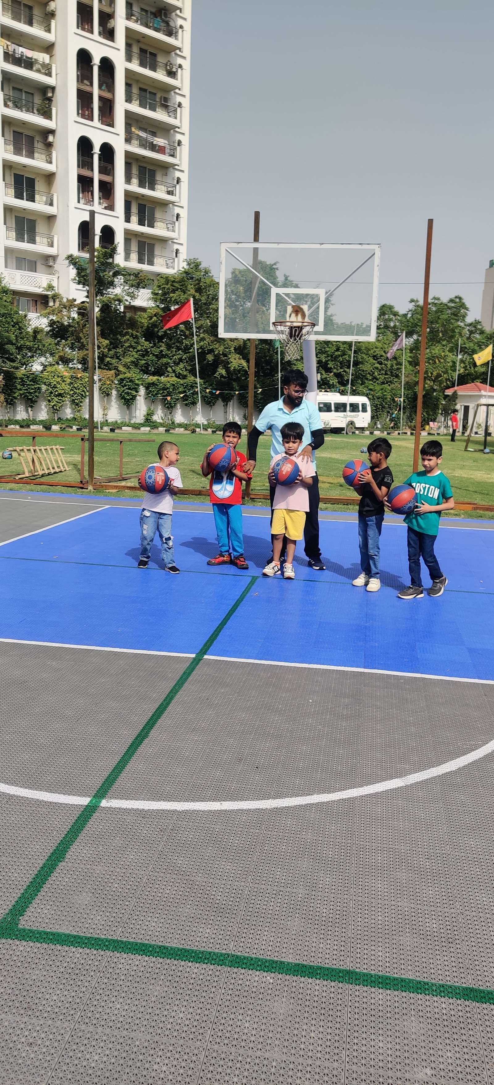 Students enjoying educational games and workshops during summer camp at Kualakubs World School