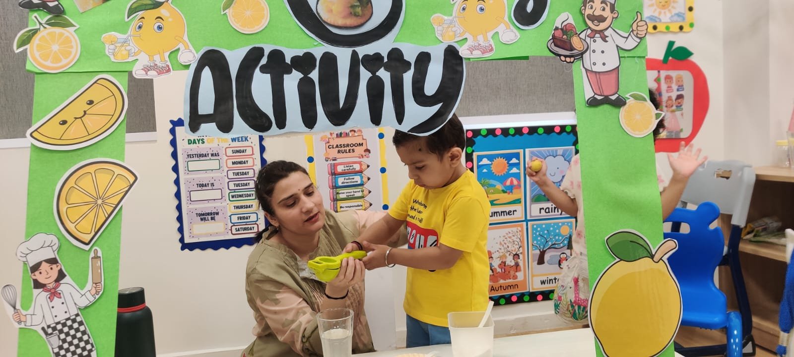 Children enjoying a vibrant and educational summer camp at Kualakubs World School