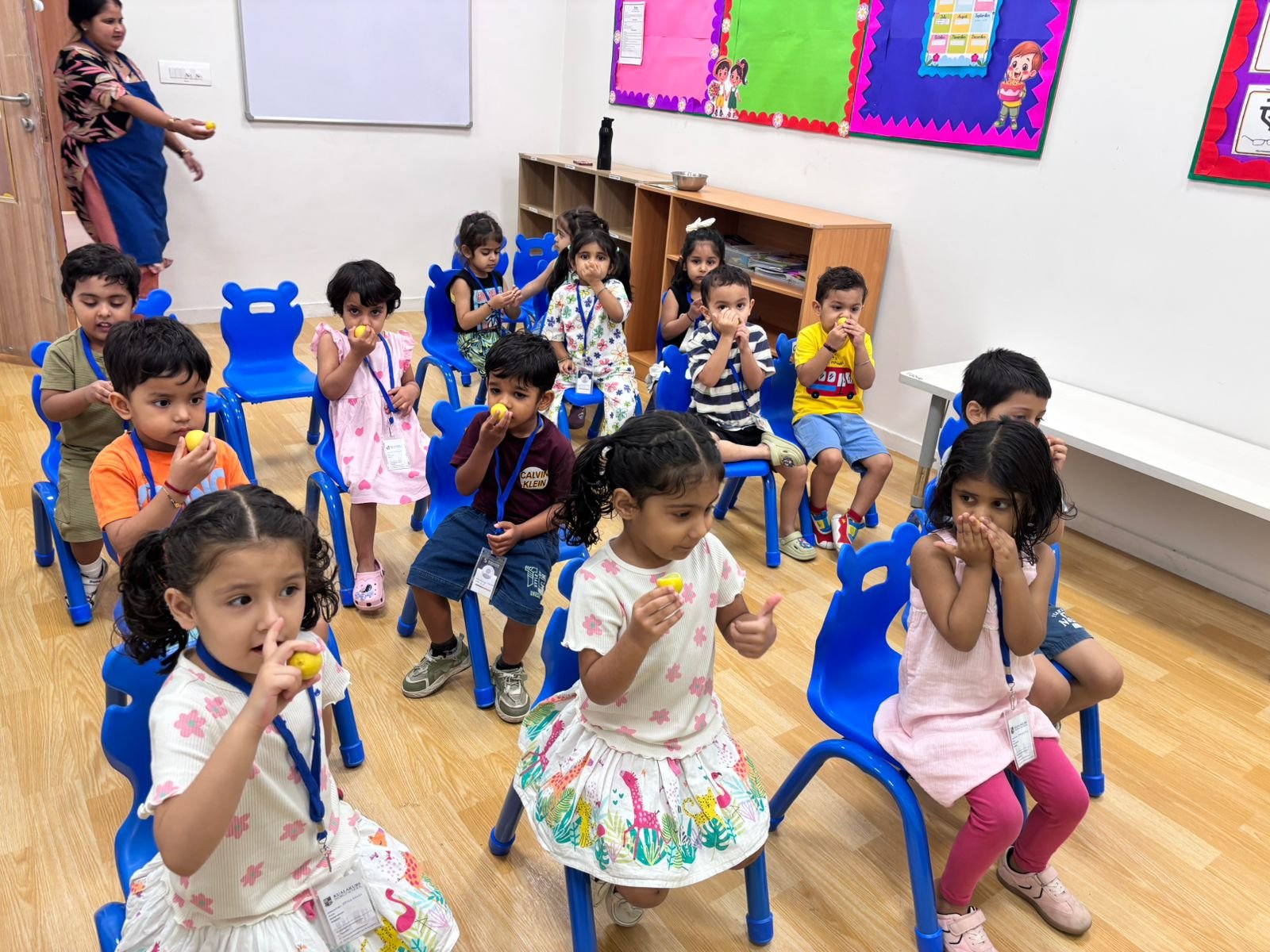 Students participating in educational and recreational activities at Kualakubs World School summer camp